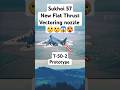 Su-57 LL (T-50-2) Tests Flat Nozzle Thrust Vectoring #sukhoi #su57 #newtechnology