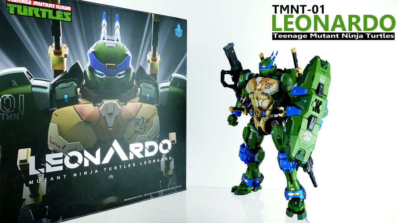 タートルズ スタートレック ファーストオフィサー・ドナテロ Review TMNT-01 Teenage Mutant Ninja Turtles Leonardo - YouTube