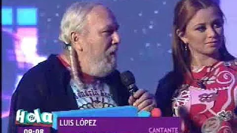 Luis Lpez interpreta sus mejores canciones en "Hol...