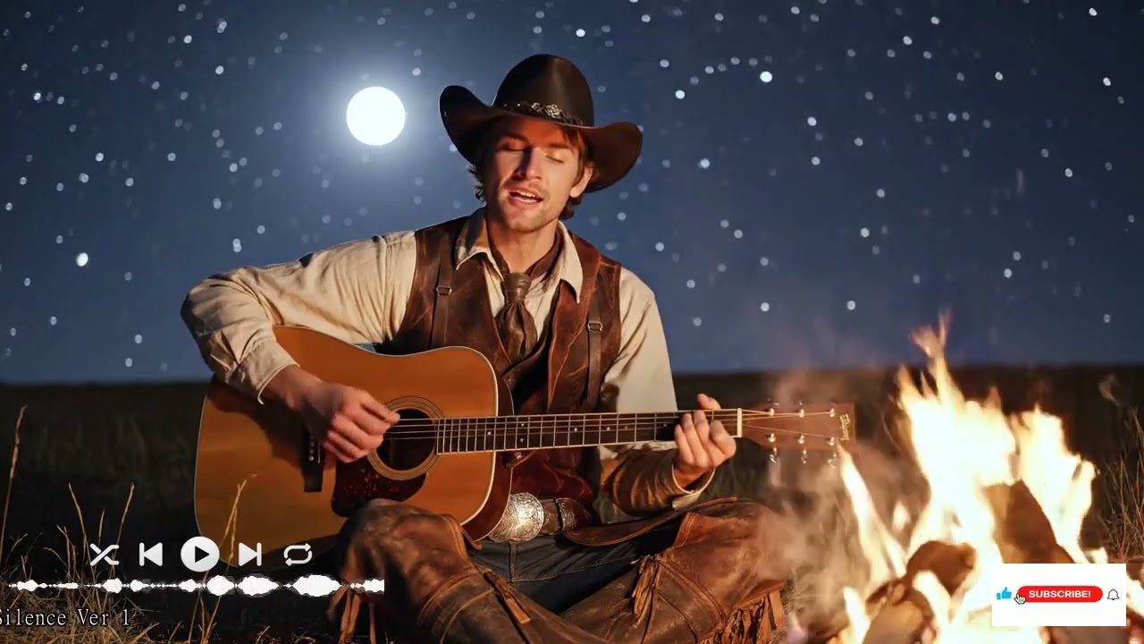 🪕 Banjo & Boots – Relaxing Western Instrumentals- The Riverbend Forgot Ver 1 Cold Morning Flew Wit