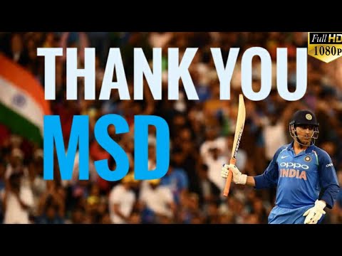 Thank You MS Dhoni | Tribute to MSD | MSD Retirement | MSD Mashup | Captian Cool | Krindy Creations