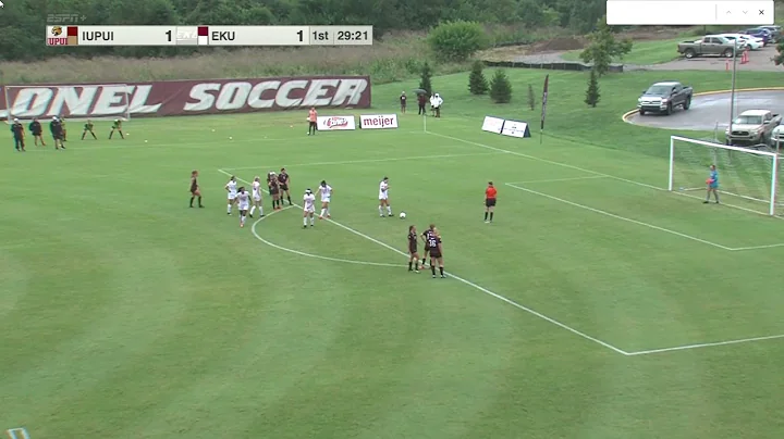 WSOC: Elizabeth Bueckers (IUPUI) hat trick at Eastern Kentucky