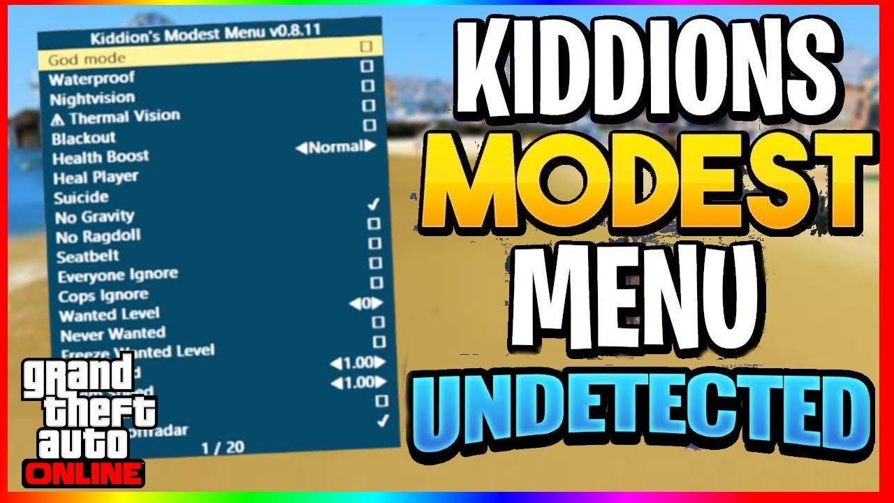 GTA ONLINE MOD MENU (KIDDIONS + YIMMENU) OFFER!, Computers & Tech