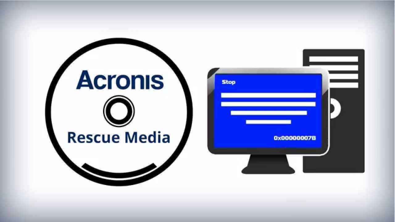 to create Acronis bootable media - YouTube