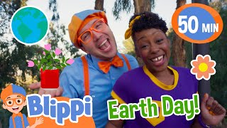 Blippi and Meekah Celebrate Earth Day! | Blippi | Kids Adventure & Exploration Videos | Moonbug Kids by Moonbug Kids - Cartoons and Kids Songs 44,554 views 1 month ago 49 minutes