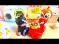 すみっコぐらしの家電と公園のリーメントで遊ぼう!