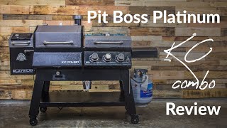 Pit Boss Platinum KC Combo Review | The Barbecue Lab 4K