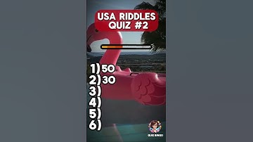 USA Riddles Quiz #2 | Riddles Quiz | Guess the Answer #quiz