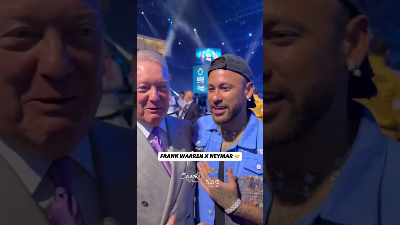 Frank Warren wants Neymar jr at Arsenal 👀 😅