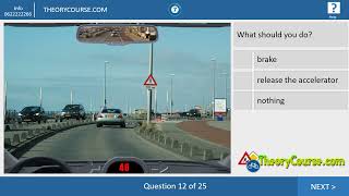 Complete theory exam for the car driving license in the Netherlands screenshot 1