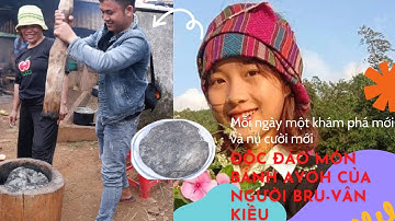 Độc đáo món bánh Ayơh của người Bru-Vân Kiều