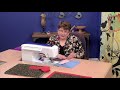 Learn a technique for single and double miters on It’s Sew Easy with Janet Pray (711-1)