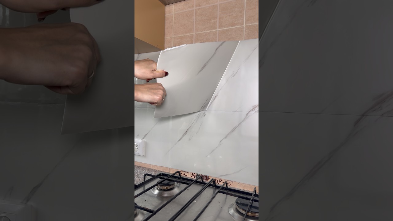 Моя невдача з самоклеючою плиткою #ремонтсвоїмируками #редизайн #diy