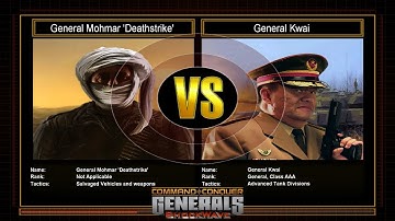 Salvage General Challenge 6 (VS Tank) | Hard Difficulty | Command and Conquer Generals Shockwave