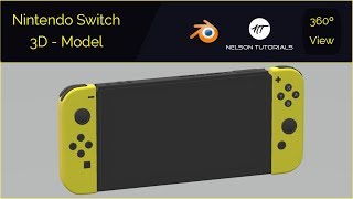 Nintendo Switch - Render Preview