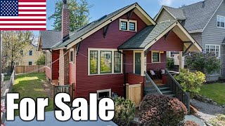 3 Bedrooms 2 Bathrooms House For Sale at 135 NE 51st Street, Seattle, Washington 98105, USA
