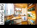 Firefighter's Earthship Inspired Off-Grid Urban Tiny House