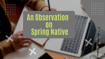Spring Boot GraalVM vs Non Native