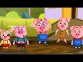 Five Little Piglets | Sing Along | Children Nursery Rhymes and Kids Songs | Songs For Baby