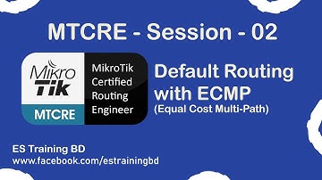 MikroTik Deafult Routing with ECMP Load Balancing! DUAL WAN Load Balancing with Failover using ECMP!