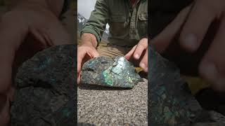I Found a Perfect Labradorite Gemstone in the Mountains