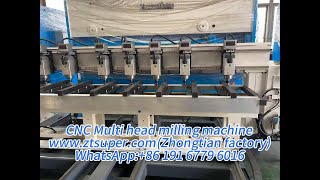 CNC Multi head milling machine with very fast speed