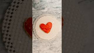 Easy Valentine sugar cookies with royal icing shorts fun baking cookies love