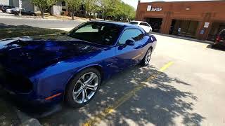 V8 Hemi Dodge Challenger RT rental car impressions