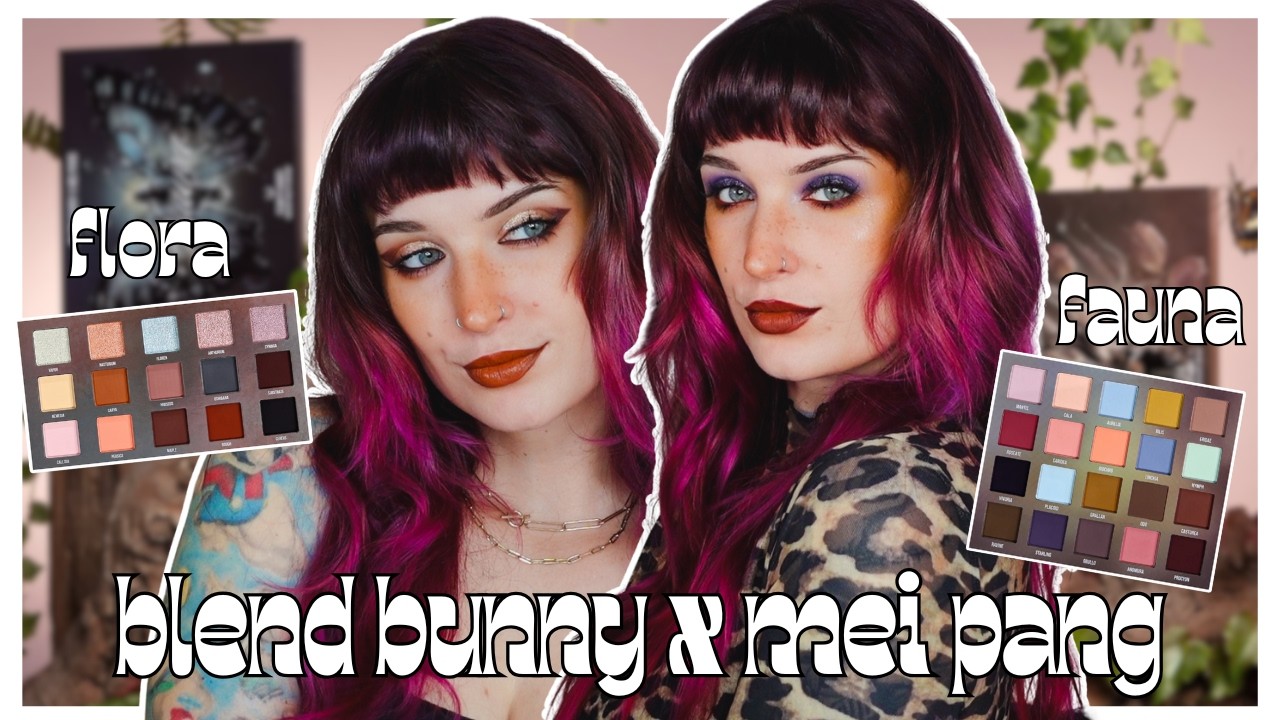 blend bunny x mei pang flora & fauna | 2 looks