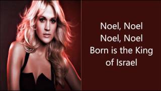 The First Noel - Carrie Underwood chords