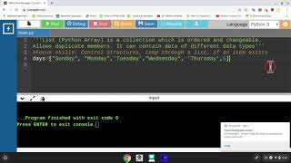 Python: Lists with for loop and if condition