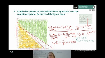 Integrated Math 1: 2.3.4B Systems of Linear Inequalities (Day 2)