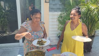 Cookwari Fish Curry.. My mo  Elaine is cooking Guyana cookwari fish / catfish