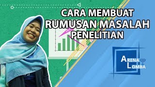 5 Cara Membuat Rumusan Masalah dalam Penelitian dan Contohnya