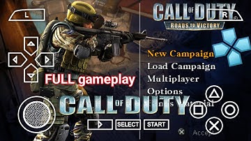 Call Of Duty Roads To Victory Full ( HD.1080 ) Walkthrough PPSSPP Emulator Gameplay