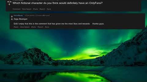 r/AskReddit - Which fictional character do you think would definitely have an OnlyFans?