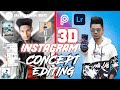 Picsart 3d instagram world concept photo editing tutorial  jack rakesh editz