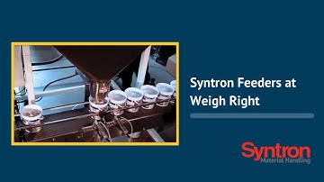 Syntron® Food & Packaging Feeders at Weigh Right