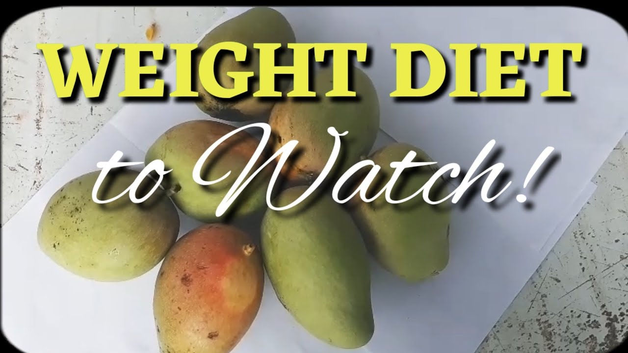 Lose weight by having this diet. A diet to watch. - YouTube