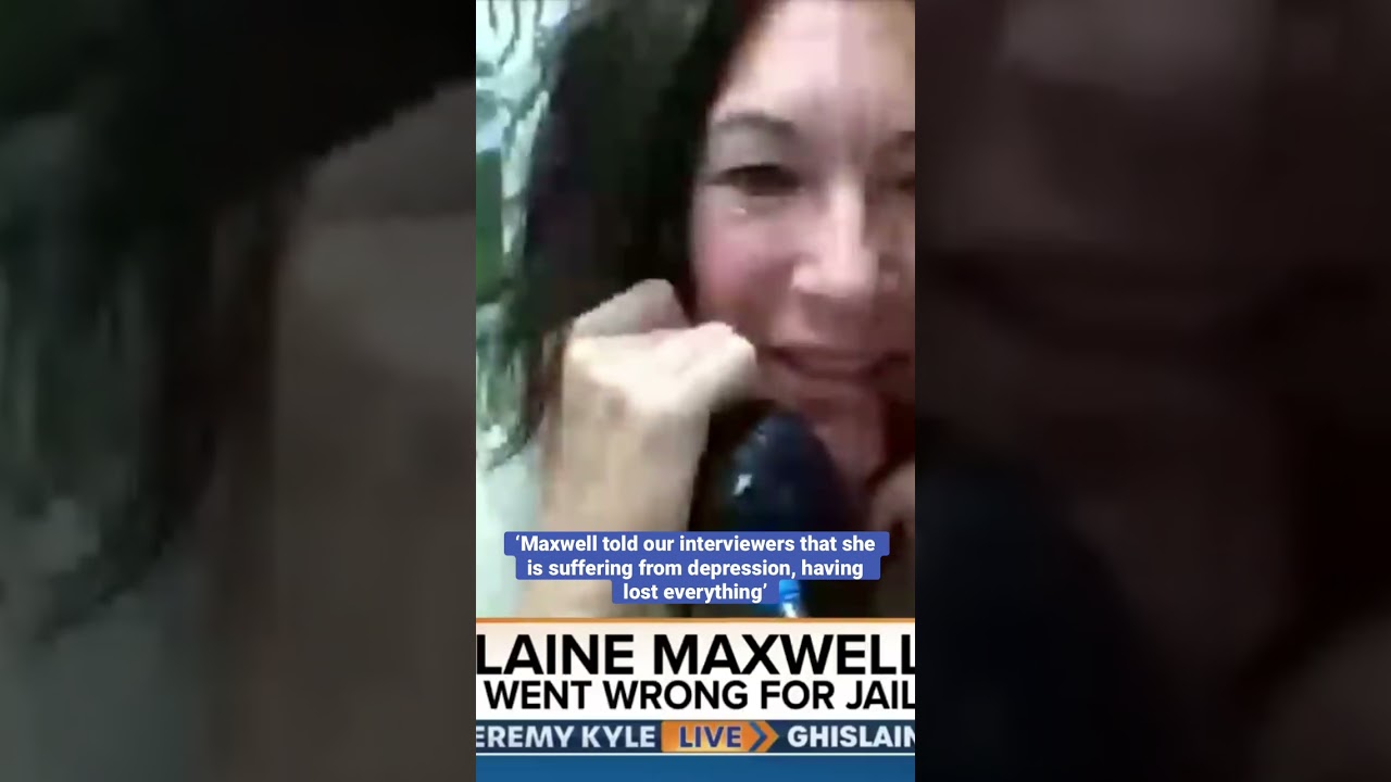 Ghislaine Maxwell ‘depressed’ in prison interview exclusive