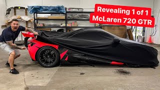 INTRODUCING MY NEW MCLAREN 720 GTR TO THE SUPERCAR COLLECTION!