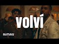 Aventura & Bad Bunny - Volví (Lyrics) 🎶
