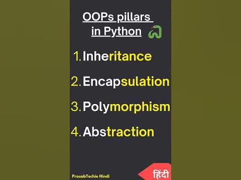 python oops concepts for interview | python interview tips | oops ...