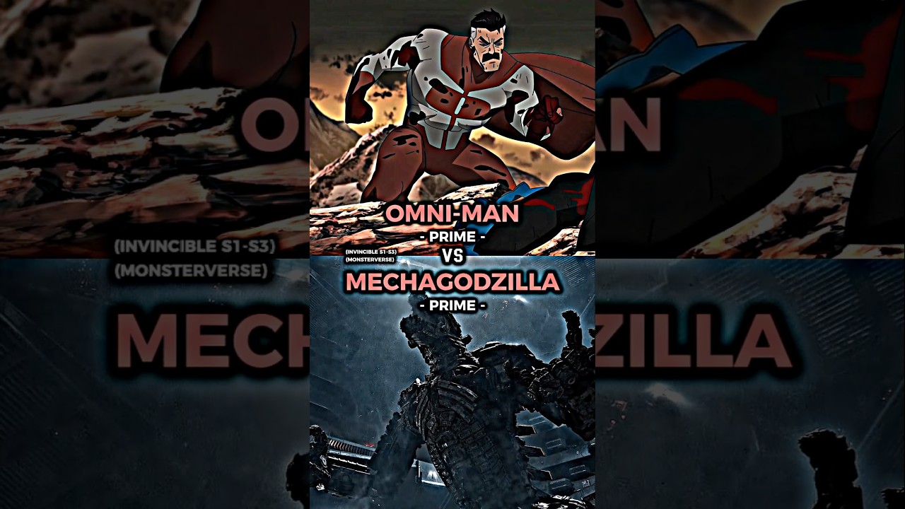 Omni-Man vs Mechagodzilla 