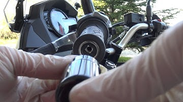 Hand guard bar end hack | How to 1 min Tip of The Day