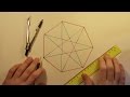 Геометрия - Построение семиугольника и звезды