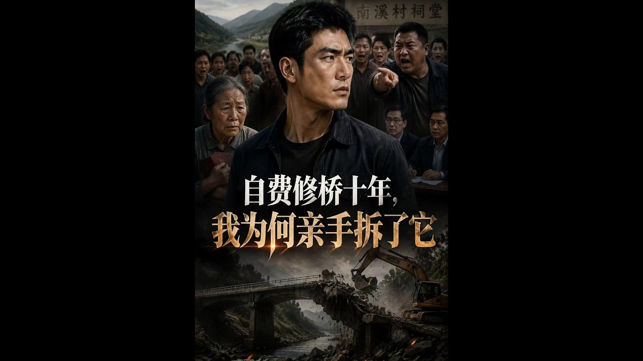 【一口气看完】《自费修桥十年，我为何亲手拆了它》#短剧 #AI短剧 #逆袭 #drama #爽剧 #鲨鱼先生