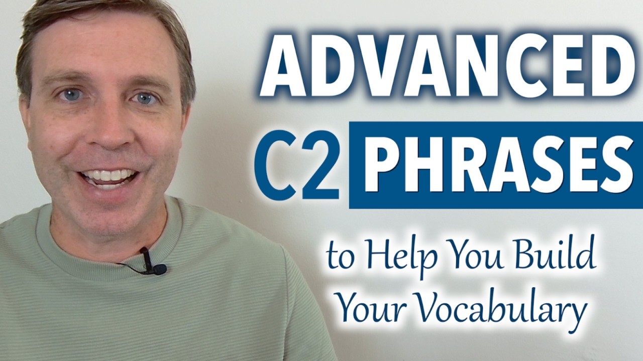 Advanced English Vocabulary You’ll Actually Use (C2 Level) - YouTube