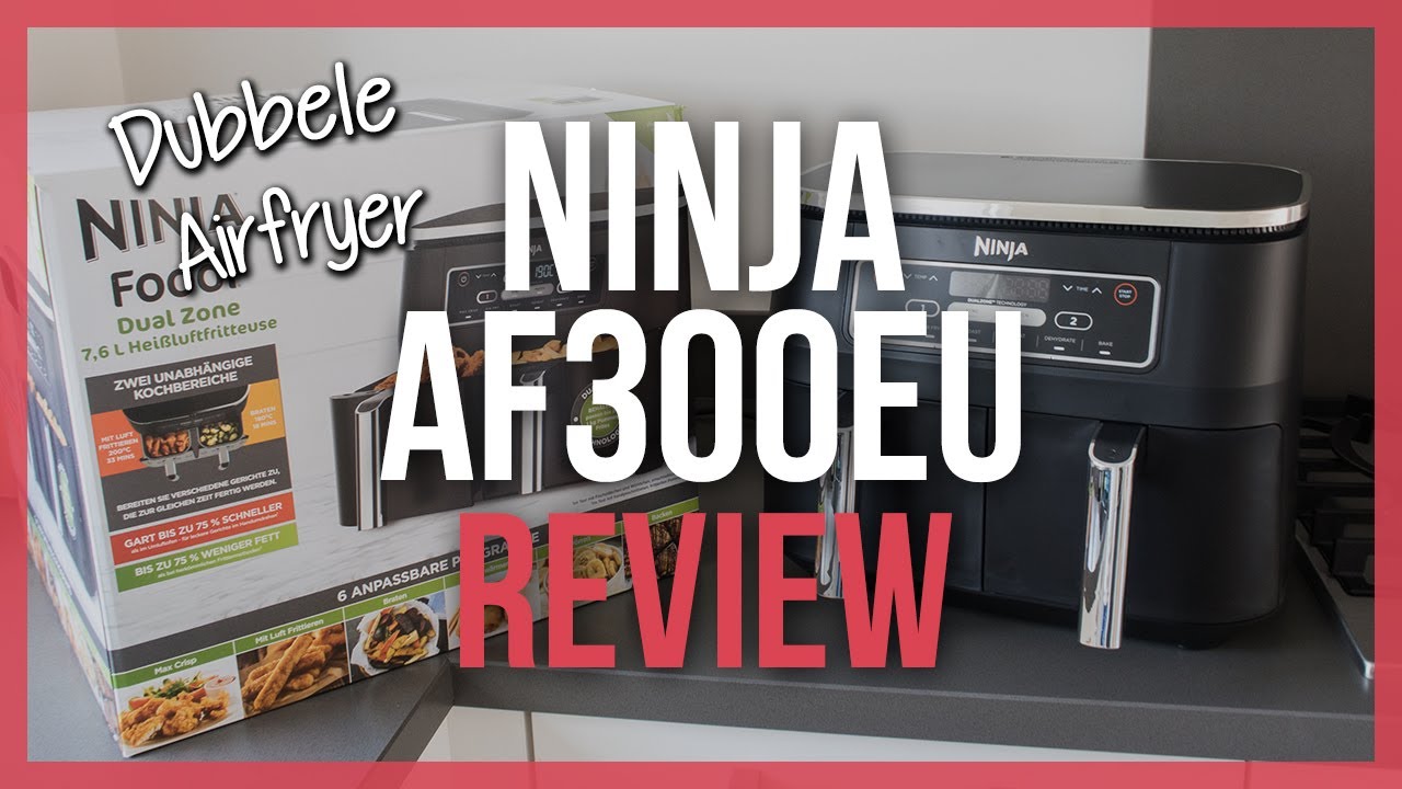 Ninja Foodi Dual Zone in the test hot air fryer AF300EU 