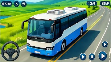 Ultimate Coach Bus Simulator 2025 | Realistic USA Highway Driving & Commercial Training in 4K HDR